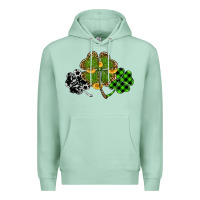 Seafoam st patricks day shamrock gold Premium Hoodie - RanaPortraitStore