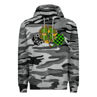 Slate Camo st patricks day shamrock gold Premium Hoodie - RanaPortraitStore