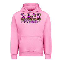 Fuchsia Pink race mom Urban Hoodie - Zillion Design Studio