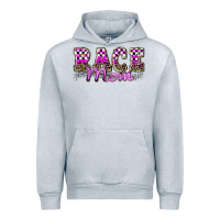 Heather Grey race mom Urban Hoodie - Zillion Design Studio