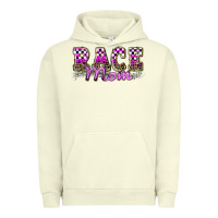 Pigment Pistachio race mom Urban Hoodie - Zillion Design Studio