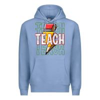 Colony Blue teach Premium Hoodie - texasbilliewilder