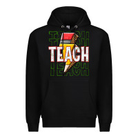 Black teach Premium Hoodie - texasbilliewilder