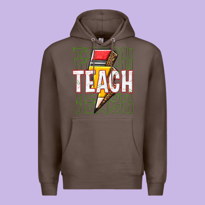 Teach Premium Hoodie Designed By Texasbilliewilder