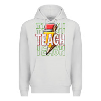 Dove Grey teach Premium Hoodie - texasbilliewilder