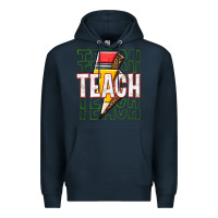 Navy teach Premium Hoodie - texasbilliewilder