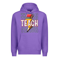 Purple teach Premium Hoodie - texasbilliewilder