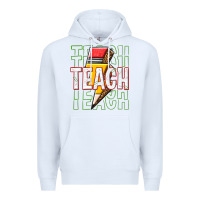 White teach Premium Hoodie - texasbilliewilder