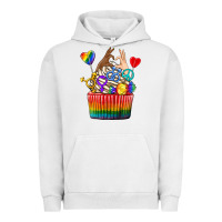 Pigment Lunar Rock pride rainbow cupcake Urban Hoodie - texasbilliewilder