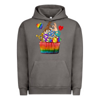 Pigment Tornado pride rainbow cupcake Urban Hoodie - texasbilliewilder