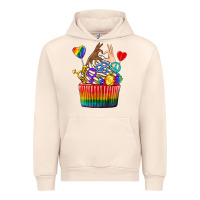 Sandshell pride rainbow cupcake Urban Hoodie - texasbilliewilder