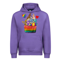 Tulip pride rainbow cupcake Urban Hoodie - texasbilliewilder