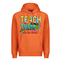 Carrot teach them to be kind Premium Hoodie - texasbilliewilder