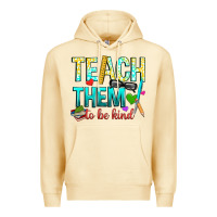 Pina Colada teach them to be kind Premium Hoodie - texasbilliewilder