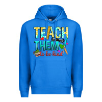 True Royal teach them to be kind Premium Hoodie - texasbilliewilder