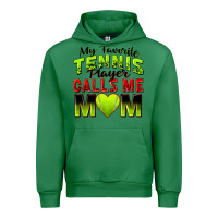 Emerald my favorite tennis player calls me mom Urban Hoodie - Zillion Design Studio