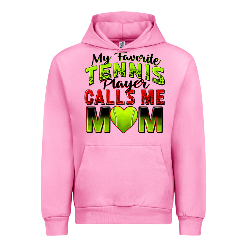 My Favorite Tennis Player Calls Me Mom Urban Hoodie by Zillion Design Studio | Teevron