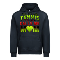 Navy my favorite tennis player calls me mom Urban Hoodie - Zillion Design Studio