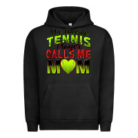 Pigment Black my favorite tennis player calls me mom Urban Hoodie - Zillion Design Studio