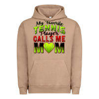 Pigment Burro my favorite tennis player calls me mom Urban Hoodie - Zillion Design Studio