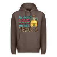 Coffee he don t love me like tequila Premium Hoodie - Zillion Design Studio