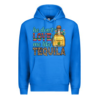 True Royal he don t love me like tequila Premium Hoodie - Zillion Design Studio