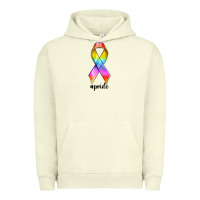 Pigment Pistachio pride ribbon Urban Hoodie - texasbilliewilder