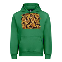Emerald Bunny Pattern Urban Hoodie - RanaPortraitStore