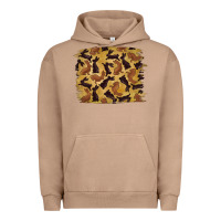 Pigment Burro Bunny Pattern Urban Hoodie - RanaPortraitStore