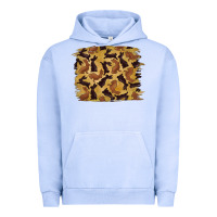 Pigment Grape Ice Bunny Pattern Urban Hoodie - RanaPortraitStore
