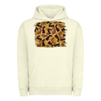 Pigment Pistachio Bunny Pattern Urban Hoodie - RanaPortraitStore