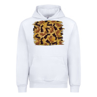 White Bunny Pattern Urban Hoodie - RanaPortraitStore