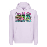 Lilac fancy like the race track on a date night Premium Hoodie - Zillion Design Studio