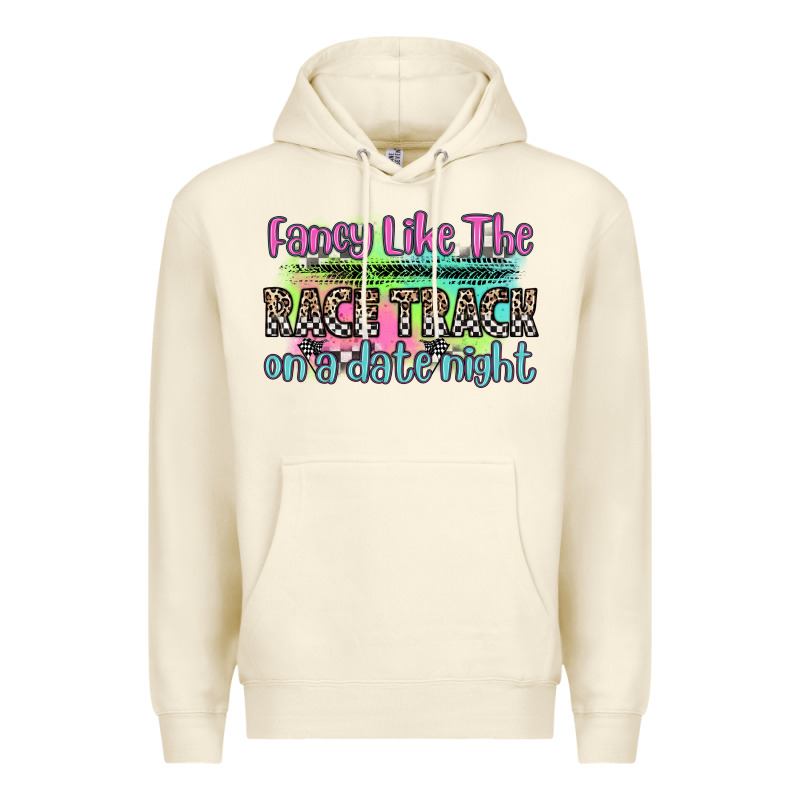 Fancy Like The Race Track On A Date Night Premium Hoodie by Zillion Design Studio | Teevron