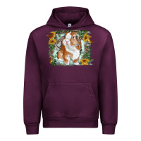 Bunny With Flower Leopard Urban Hoodie | Teevron