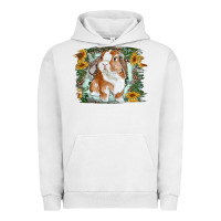 Pigment Lunar Rock Bunny With Flower Leopard Urban Hoodie - RanaPortraitStore