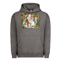 Pigment Tornado Bunny With Flower Leopard Urban Hoodie - RanaPortraitStore