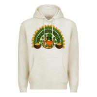 Oatmeal Heather st patricks day rainbow Premium Hoodie - RanaPortraitStore