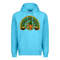 Ocean Blue st patricks day rainbow Premium Hoodie - RanaPortraitStore