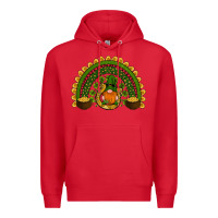 Red st patricks day rainbow Premium Hoodie - RanaPortraitStore