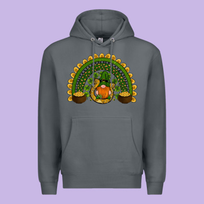 St Patricks Day Rainbow Premium Hoodie Designed By Ranaportraitstore