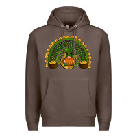Coffee st patricks day rainbow Premium Hoodie - RanaPortraitStore