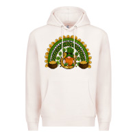 Pale Pink st patricks day rainbow Premium Hoodie - RanaPortraitStore