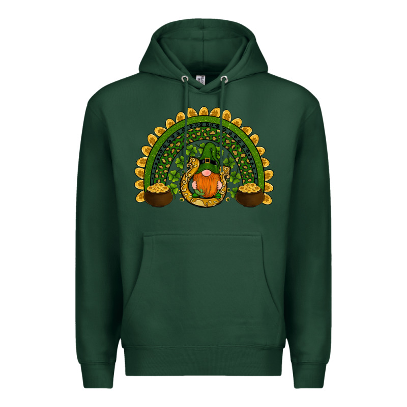 St Patricks Day Rainbow Premium Hoodie by RanaPortraitStore | Teevron