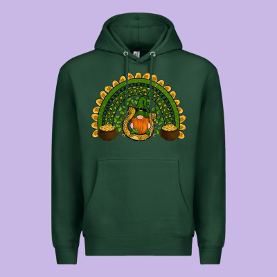 St Patricks Day Rainbow Premium Hoodie Designed By Ranaportraitstore