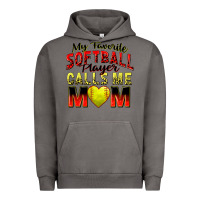 Pigment Tornado my favorite softball player calls me mom Urban Hoodie - Zillion Design Studio