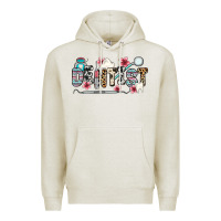 Oatmeal Heather dentist Premium Hoodie - Zillion Design Studio