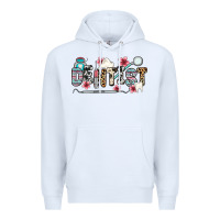 White dentist Premium Hoodie - Zillion Design Studio
