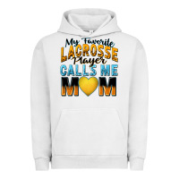 Pigment Lunar Rock my favorite lacrosse player calls me mom Urban Hoodie - Zillion Design Studio