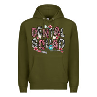 Army Green dental squad Premium Hoodie - Zillion Design Studio